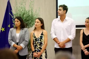 Η επίσκεψη ΚΟΑ - Ολυμπιακής ομάδας στο Προεδρικό (Φώτος)