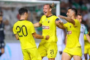 Ομόνοια - ΑΕΚ Αθηνών: “Χ” με πρώτο… πράσινο γκολ πριν το… πρώτο (Φώτος)