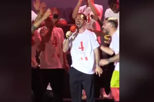 (ΒΙΝΤΕΟ) Ο Κουκουρέγια έδωσε show στην φιέστα της Ισπανίας