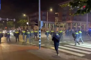 (Βίντεο) Ολλανδία/Επεισόδια μετά το τέλος του προημιτελικού