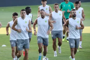 Η προπόνηση της ΑΕΚ στην Ουγγαρία (Φώτος-Βίντεο kerkida)
