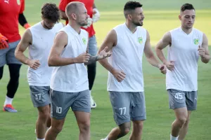 Η προπόνηση της ΑΕΚ στην Ουγγαρία (Φώτος-Βίντεο kerkida)