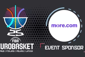 Η more.com στην οικογένεια χορηγών του FIBA EuroBasket 2025!