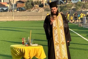 Είσοδος με Λέοντα, αποθέωση και Αγιασμός (Φώτος)
