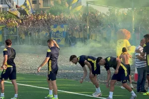 Είσοδος με Λέοντα, αποθέωση και Αγιασμός (Φώτος)