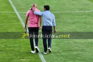 Ωραίο στο Zimbru Stadium/ Αγκαλιασμένοι στο γήπεδο Μαρτίν-  Γκαγιέγο