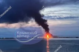 Ουκρανικό drone χτύπησε ρωσικό οχηματαγωγό στο Κράσνονταρ