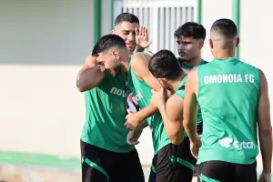 Η τελευταία προπόνηση της Ομόνοιας (Φώτος-Βίντεο kerkida) 