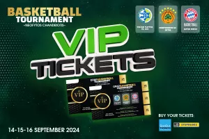 Ζήστε μια μοναδική VIP εμπειρία και απολαύστε από το παρκέ τους Πρωταθλητές Ευρώπης