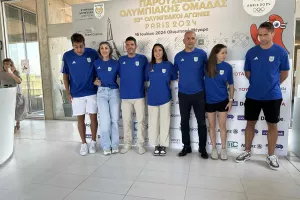 (Βίντεο-Φώτος Kerkida) Η διάσκεψη με θέμα την Κυπριακή συμμετοχή στους Ολυμπιακούς αγώνες του Παρισιού