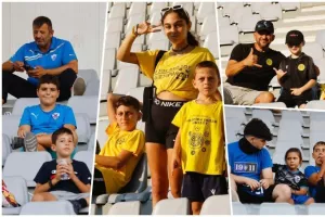 Οι φίλαθλοι ΑΕΛ και Ανόρθωσης στο "Αλφαμέγα" (φώτος)