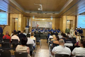 (Βίντεο-Φώτος Kerkida) Η διάσκεψη με θέμα την Κυπριακή συμμετοχή στους Ολυμπιακούς αγώνες του Παρισιού