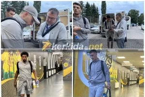 Αναχώρηση, αυτόγραφα και... αεροδρόμιο (Φώτος)
