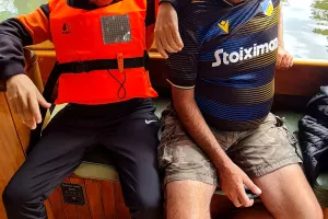 Πήρε... Πορτοκαλί χρώμα η Ρίγα (φώτος)