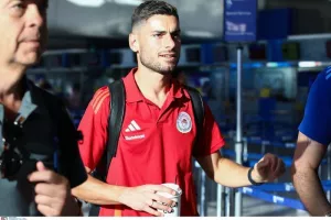 "Πέταξε" για Κύπρο ο Ολυμπιακός Πειραιώς (φώτος)