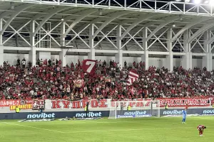 (ΦΩΤΟΣ) Ο κόσμος στο Άρης-Ολυμπιακός Πειραιώς