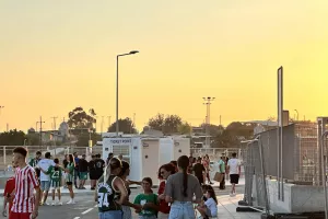 (ΦΩΤΟΣ) Ο κόσμος στο Άρης-Ολυμπιακός Πειραιώς