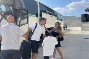 Η άφιξη της Πάφου (Φώτος Κερκίδα)