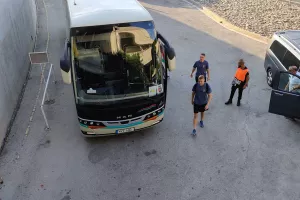 Η άφιξη της Φέχερβαρ στο ΓΣΠ (Φώτος Kerkida)