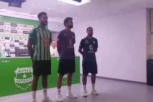 Η παρουσίαση της ομάδας του Άρη (φώτος)