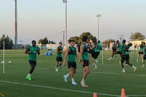 (ΦΩΤΟΣ kerkida) Η προπόνηση της Ομόνοιας ενόψει Φέχερβαρ