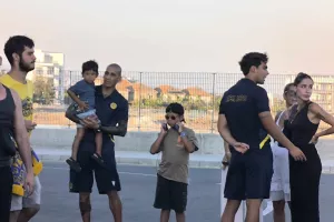 (ΦΩΤΟΣ kerkida) Γνωριμία με παίκτες και τεχνικό τιμ 