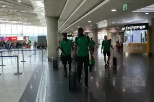 Η άφιξη της Ομόνοιας στο αεροδρόμιο (Φώτος kerkida)