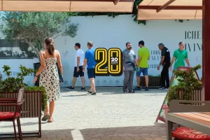 Ξεναγήθηκε... στο Μπακού ο Παπασταύρου και τα μέλη του ΔΣ (φώτος Kerkida)