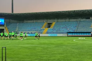 (Βίντεο/Φώτος Κerkida) Η προπόνηση της Ομόνοιας στο "Dalga Arena"