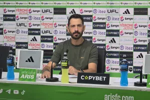 "Περιορίσαμε τον Άρη/Δυστυχώς δεχθήκαμε γκολ από στατική φάση"