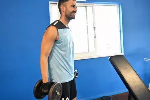 (Φώτος) Δουλειά στο γυμναστήριο 