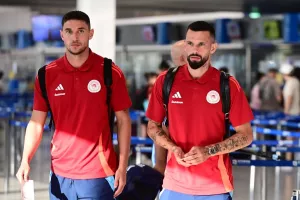 "Πέταξε" για Κύπρο ο Ολυμπιακός Πειραιώς (φώτος)