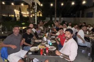 Δείπνο για ποδοσφαιριστές και τεχνικό επιτελείο 