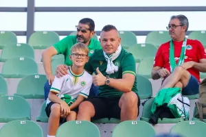Ο κόσμος της Ομόνοιας στο "Ramaz Shengelia Stadium" (Φωτορεπορτάζ)