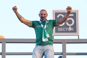 Ο κόσμος της Ομόνοιας στο "Ramaz Shengelia Stadium" (Φωτορεπορτάζ)