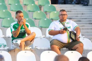 Ο κόσμος της Ομόνοιας στο "Ramaz Shengelia Stadium" (Φωτορεπορτάζ)