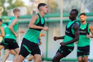 (ΦΩΤΟΣ kerkida) Η προπόνηση της Ομόνοιας ενόψει Φέχερβαρ