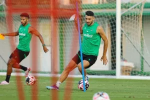 (ΦΩΤΟΣ kerkida) Η προπόνηση της Ομόνοιας ενόψει Φέχερβαρ