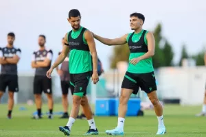 (ΦΩΤΟΣ kerkida) Η προπόνηση της Ομόνοιας ενόψει Φέχερβαρ