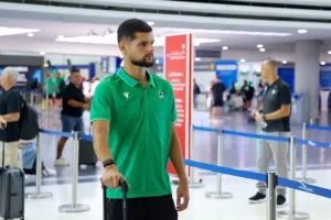 "Πέταξε" για Μπακού η Ομόνοια - Μαζί της το Kerkida.net (Φώτος)
