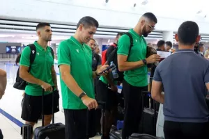 "Πέταξε" για Μπακού η Ομόνοια - Μαζί της το Kerkida.net (Φώτος)