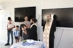 Ο καθιερωμένος αγιασμός της Ανόρθωσης (φώτος)