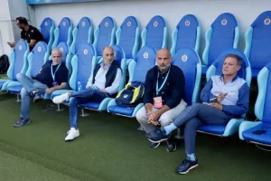 ΑΠΟΕΛ/ Η προπόνηση στο Národný futbalový štadión (Φώτος/Βίντεο)