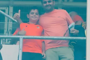ΦΩΤΟΣ/ Οι ΑΠΟΕΛίστες στο "Národný futbalový štadión"