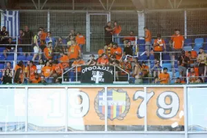 ΦΩΤΟΣ/ Οι ΑΠΟΕΛίστες στο "Národný futbalový štadión"