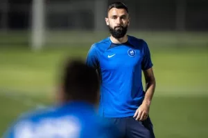 (Φώτος) Προπόνηση στην Λεμεσό για RFS Ρίγας 