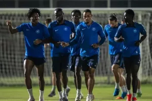 (Φώτος) Προπόνηση στην Λεμεσό για RFS Ρίγας 