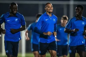 (Φώτος) Προπόνηση στην Λεμεσό για RFS Ρίγας 