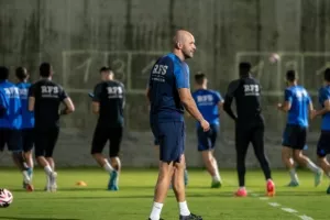 (Φώτος) Προπόνηση στην Λεμεσό για RFS Ρίγας 