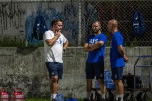 (Φώτος) Προπόνηση στην Λεμεσό για RFS Ρίγας 
